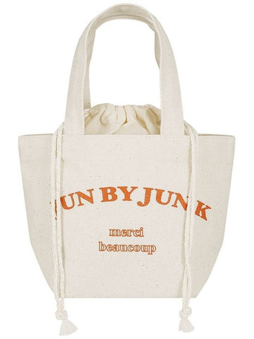 mini JK logo eco bag_orange - JUN BY JUN K - BALAAN 1