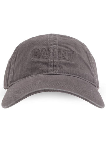 Ganni Cap, Women's, Grey - GANNI - BALAAN 1