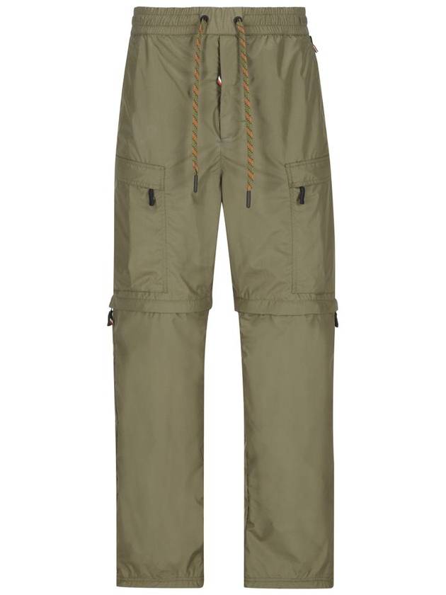 Men's Grenoble Dynamic Cargo Track Pants Green - MONCLER - BALAAN 2