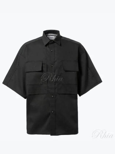 Solo Tex Wide Sleeve Shirt WM2371109 Black - WHITE MOUNTAINEERING - BALAAN 1