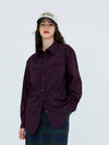 Double lip color shirt deep purple - KOOKEESEE - BALAAN 4