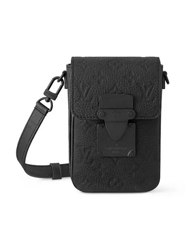 S-Lock Vertical Wearable Cross Bag Black - LOUIS VUITTON - BALAAN 2