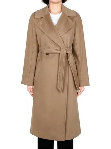 Camel Regina Wool Coat 25016092 RESINA 006 1121236 - MAX MARA - BALAAN 1