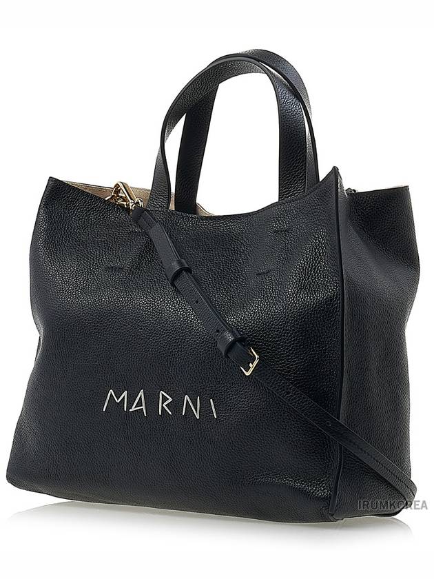 Tote Bag SHMP0069L3P6533 00N99 Black - MARNI - BALAAN 3