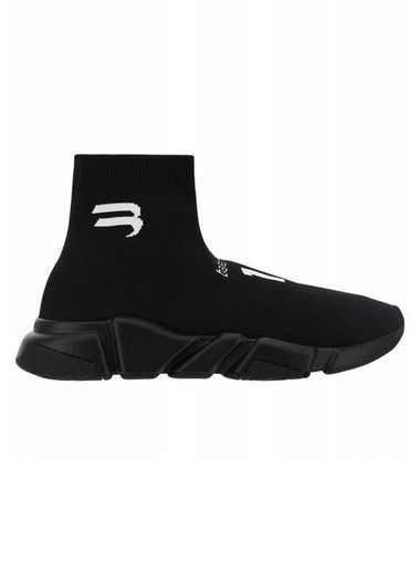 Speed ​​High Top Sneakers Black - BALENCIAGA - BALAAN 1