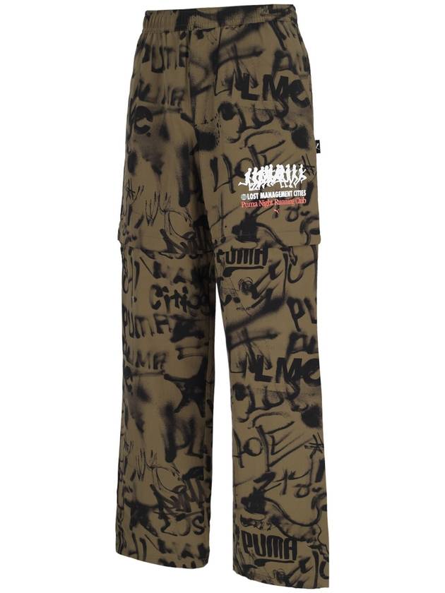 All-Over Print Straight Pants Wild Willow - PUMA - BALAAN 4