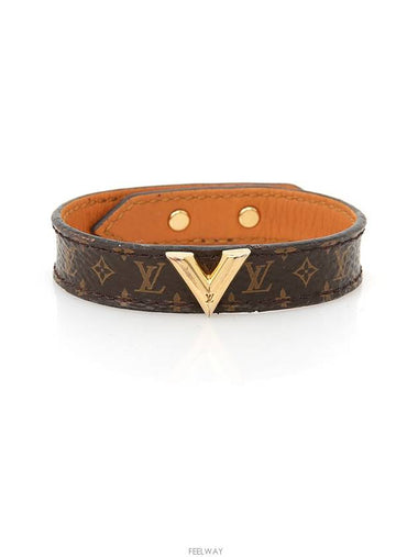 Monogram M6042E Essential V Bracelet - LOUIS VUITTON - BALAAN 1