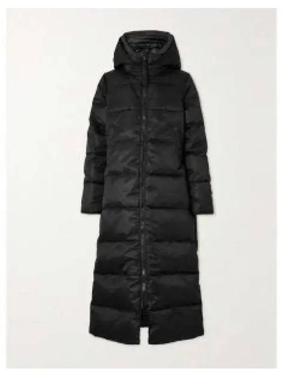 Mystique Satin Long Parka Padding Black - CANADA GOOSE - BALAAN 2