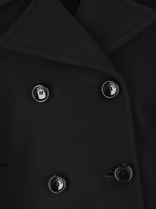 Valentino Garavani Coats Black - VALENTINO - BALAAN 3