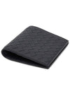 Intrecciato Small Folder Half Wallet Navy - BOTTEGA VENETA - BALAAN 4