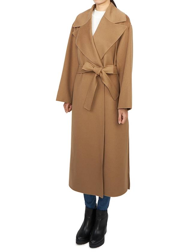 Olanda Long Single Coat Camel - MAX MARA - BALAAN 3