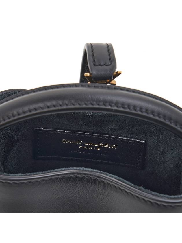 Le 37 Micro Bucket Bag Black - SAINT LAURENT - BALAAN 10