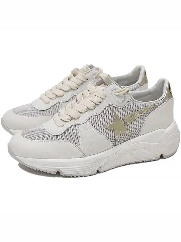 Running Sole Low Top Sneakers White Silver - GOLDEN GOOSE - BALAAN 2