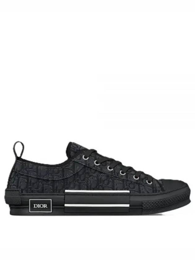 B23 Low Top Sneakers Black - DIOR - BALAAN 2