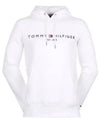 logo embroidered drawstring hoodie MW0MW11599 - TOMMY HILFIGER - BALAAN 2