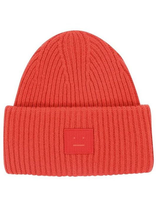 Studios Face Patch Wool Beanie Shafred - ACNE STUDIOS - BALAAN 2