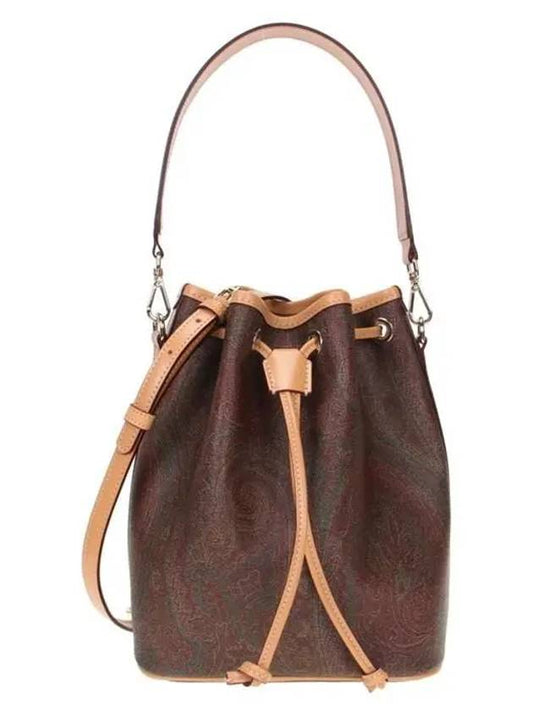 Paisley Bucket Bag Brown - ETRO - BALAAN 2