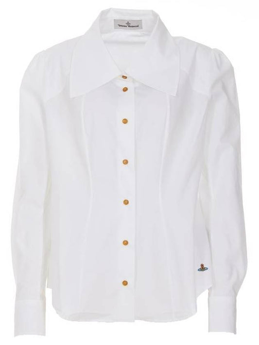 Women's Camica Bagatelle Shirt White - VIVIENNE WESTWOOD - BALAAN.