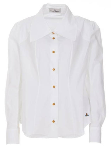 Women's Camica Bagatelle Shirt White - VIVIENNE WESTWOOD - BALAAN 1