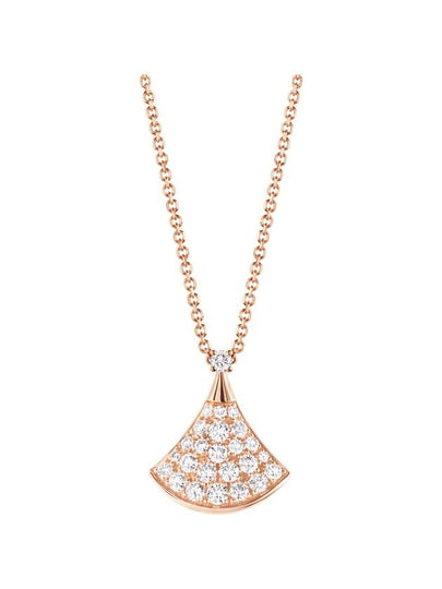 18 carat diamond divas dream necklace pink - BVLGARI - BALAAN 2