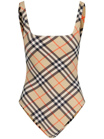 check pattern one-piece swimsuit 8089677 - BURBERRY - BALAAN 2