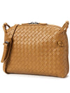 Intrecciato Shoulder Bag Brown - BOTTEGA VENETA - BALAAN 4