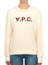 VPC Logo Sweatshirt Offwhite - A.P.C. - BALAAN 4