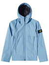 Men's Soft Shell Pure Insulation Technology Primaloft Hooded Jacket Mid Blue - STONE ISLAND - BALAAN 2