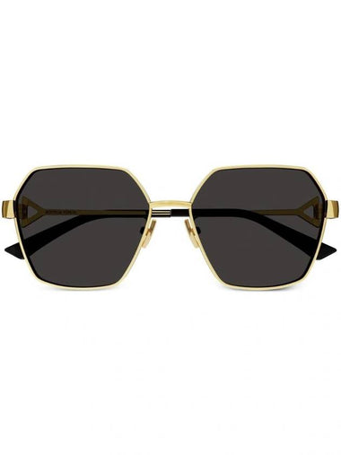 EYEWEAR Tinted Geometric Frame Sunglasses - BOTTEGA VENETA - BALAAN 1