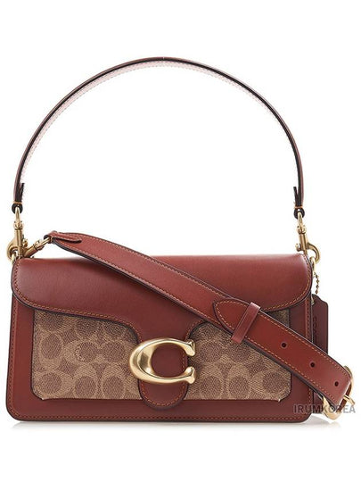 Women s Tebi Shoulder Bag CI032 TAN RUST - COACH - BALAAN 2