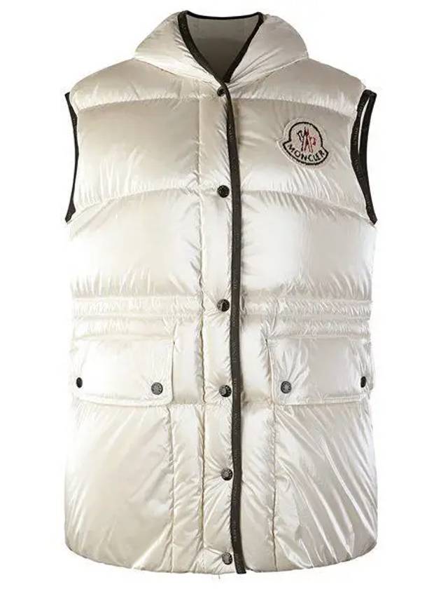 1A00053 596T2 030 Hera Women s Hooded Padded Vest White 1063007 - MONCLER - BALAAN 1