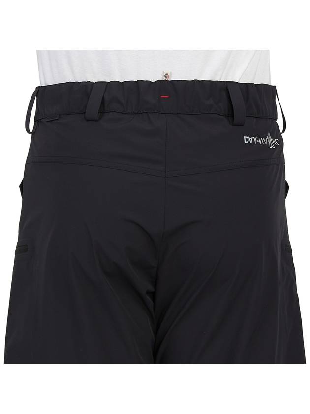 Nylon Cotton Shorts Black - MONCLER - BALAAN 8