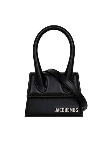 Le Chiquito Mini Tote Bag Black - JACQUEMUS - BALAAN 1