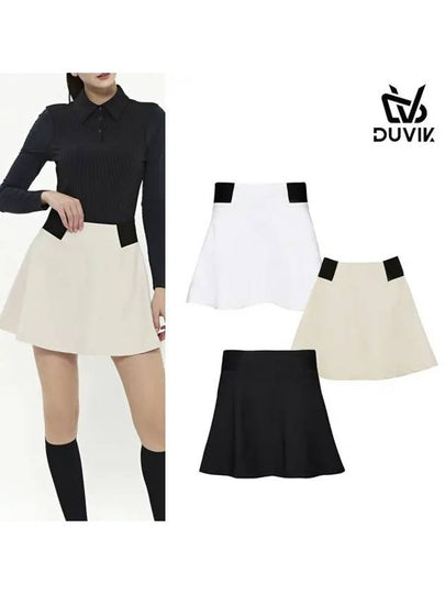 Span Flare Banding Culottes Skirt DC3WCU015 - DUVIK - BALAAN 2