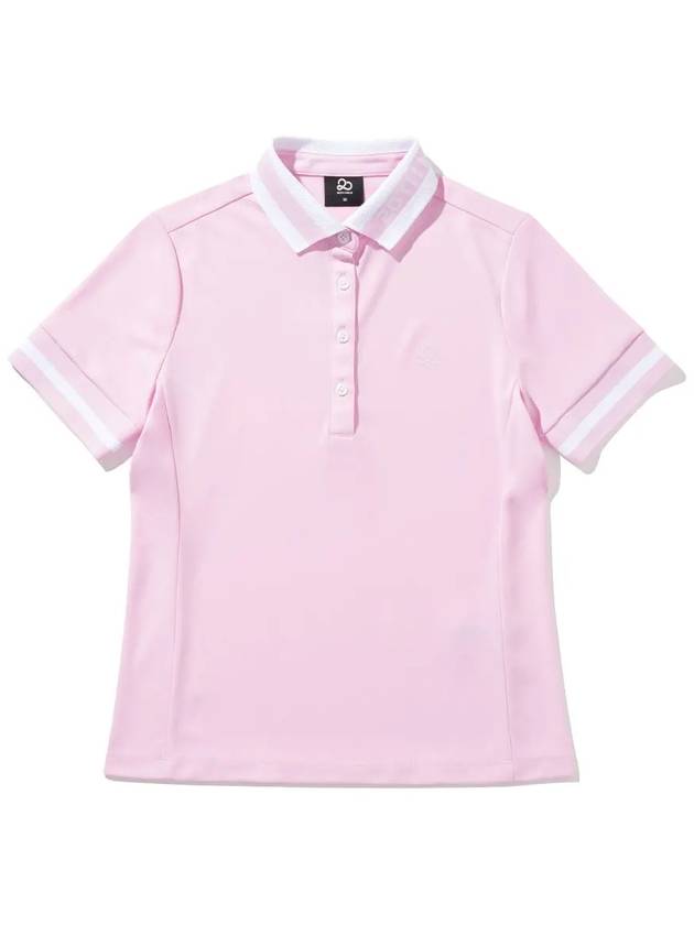 Yoko Collar Neck Point PK T Shirt Women PINK - 20THHOLE - BALAAN 4