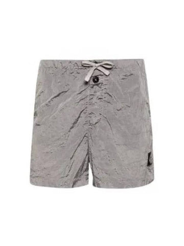 Swimming Nylon Trunk Shorts Grey - STONE ISLAND - BALAAN 1