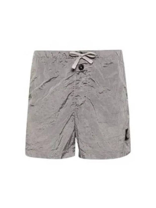 Swimming Nylon Trunk Shorts Grey - STONE ISLAND - BALAAN 1