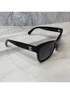 Eyewear Square Polarized Gradient Lens Sunglasses Black Grey - CHANEL - BALAAN 3