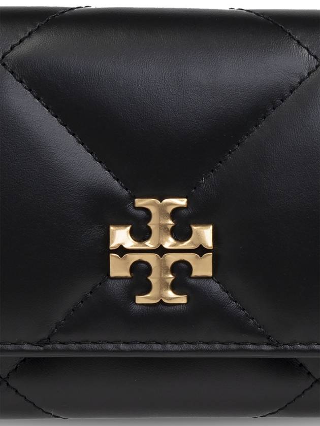 Tory Burch Leather Wallet Kira, Women's, Black - TORY BURCH - BALAAN 5