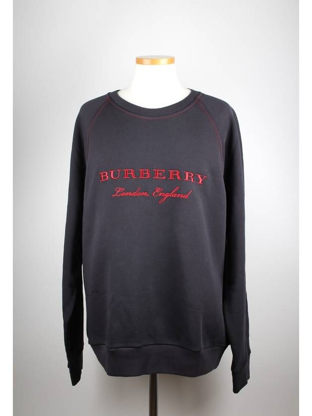 embroidered logo sweatshirt - BURBERRY - BALAAN 1