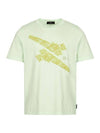 Shadow Project Graphic Short Sleeve T-Shirt Light Green - STONE ISLAND - BALAAN 1