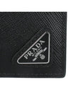 Saffiano Leather Card Holder Black - PRADA - BALAAN 5