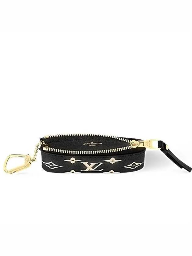 Monogram Empreinte Key Pouch Bag Black - LOUIS VUITTON - BALAAN 5