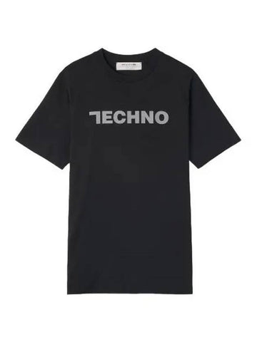 Techno short sleeve t shirt black - 1017 ALYX 9SM - BALAAN 1