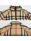 Check Crop Puffer Padding Archive Beige - BURBERRY - BALAAN 6