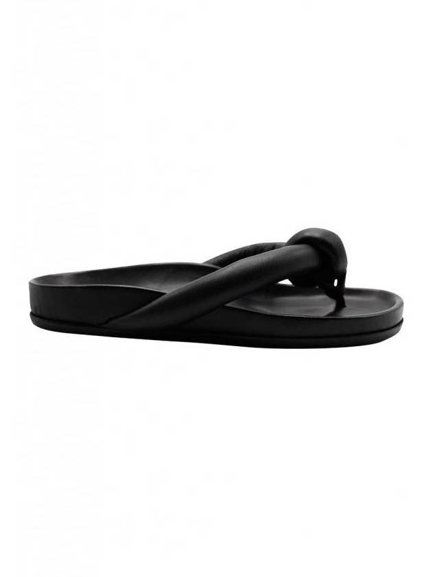 Rick Owens Fogachine Knotted Slip On Strap Sandal Shoes - RICK OWENS - BALAAN 1