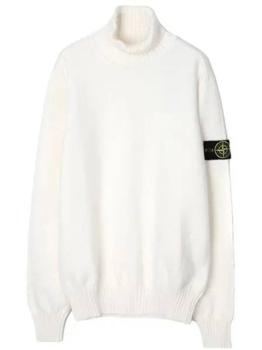 Winter cotton turtleneck knit loose fit men - STONE ISLAND - BALAAN 1