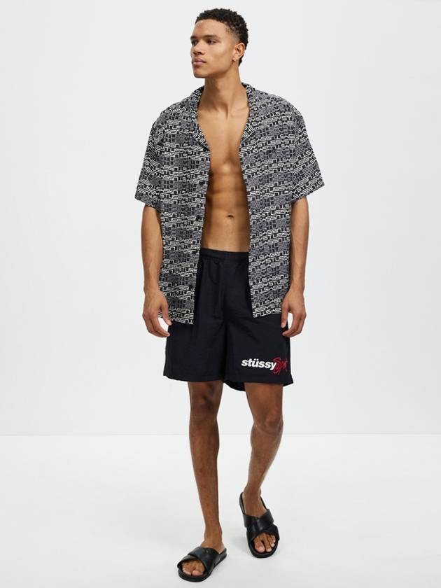 sports water shorts black - STUSSY - BALAAN 3