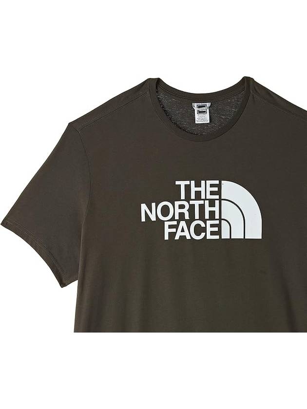 Men's Half Dome Cotton Short Sleeve T-Shirt New Taupe Green - THE NORTH FACE - BALAAN 3