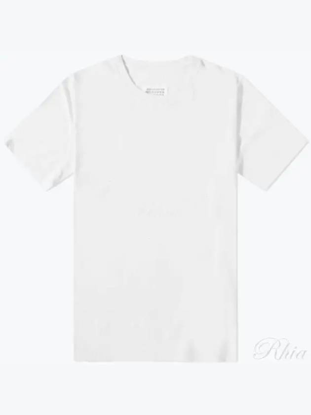 Organic Cotton Short Sleeve T-Shirt White - MAISON MARGIELA - BALAAN 2